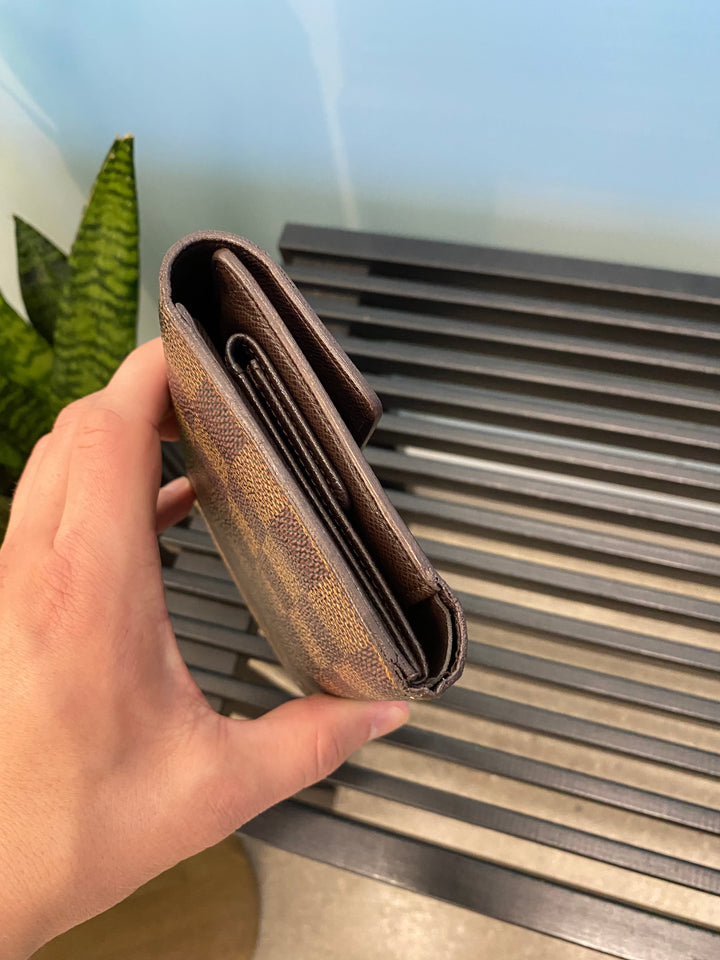 Louis Vuitton Damier Ebene Porte Etui Wallet (1473)