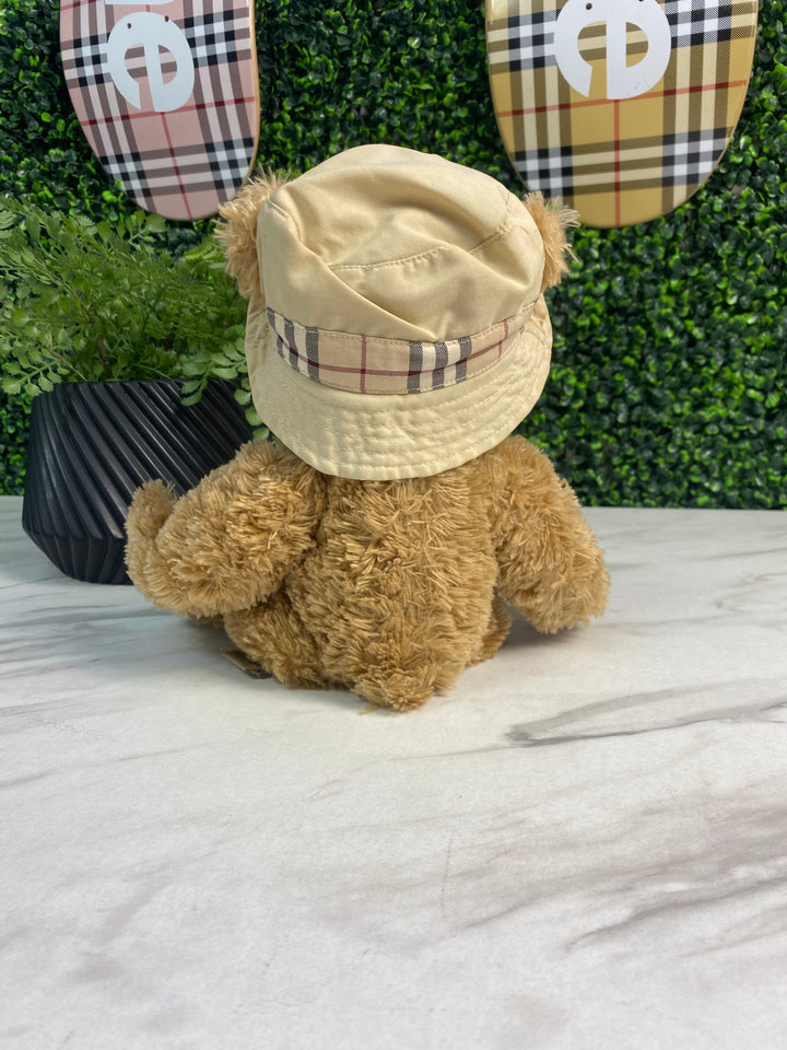 Burberry Bear with Novacheck Bucket Hat (0879)
