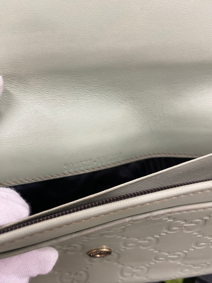 Gucci Mint Guccissima Long Wallet (3648)