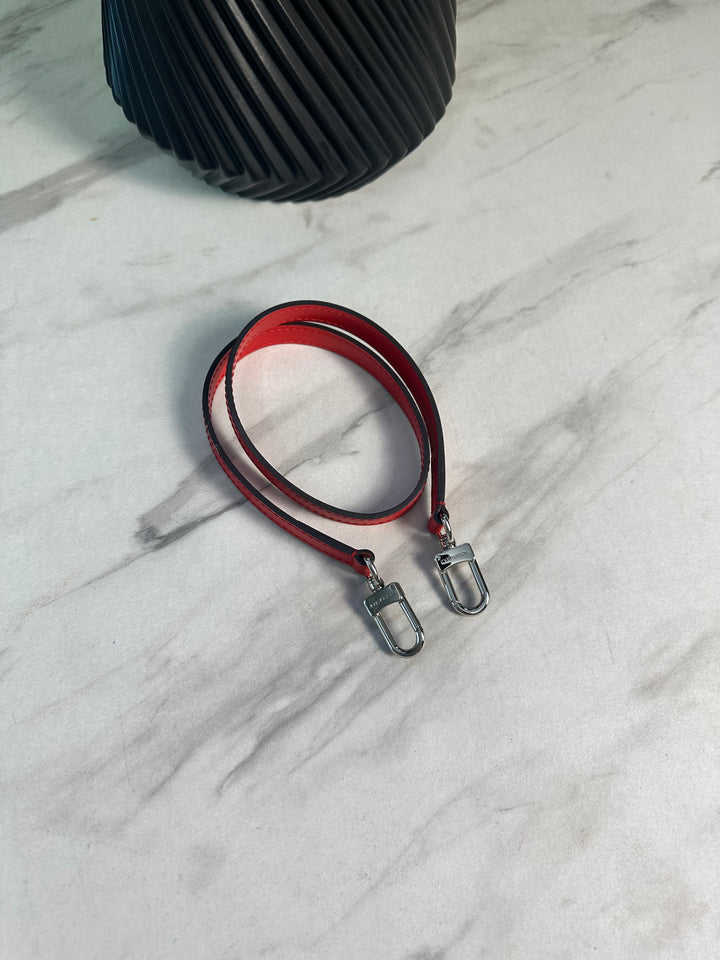 Louis Vuitton Red Leather Strap (2620)