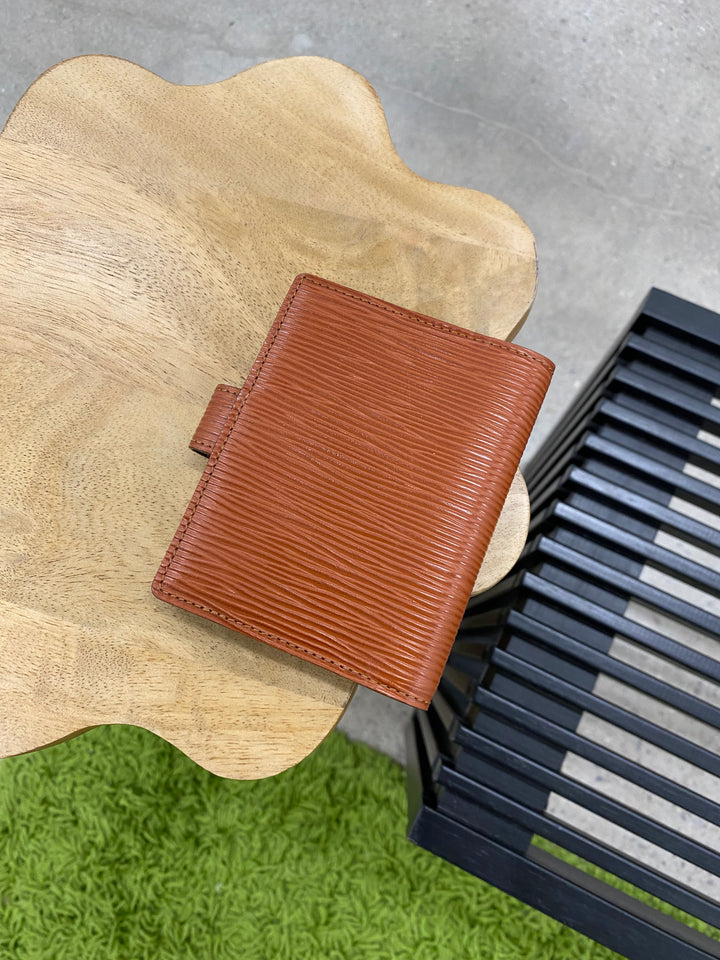 Louis Vuitton Brown Epi Compact Wallet (3800)
