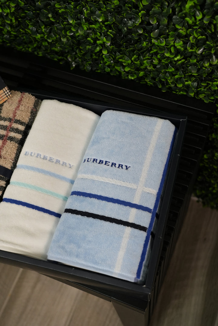 Burberry Towel Set - 3 Pack (221)