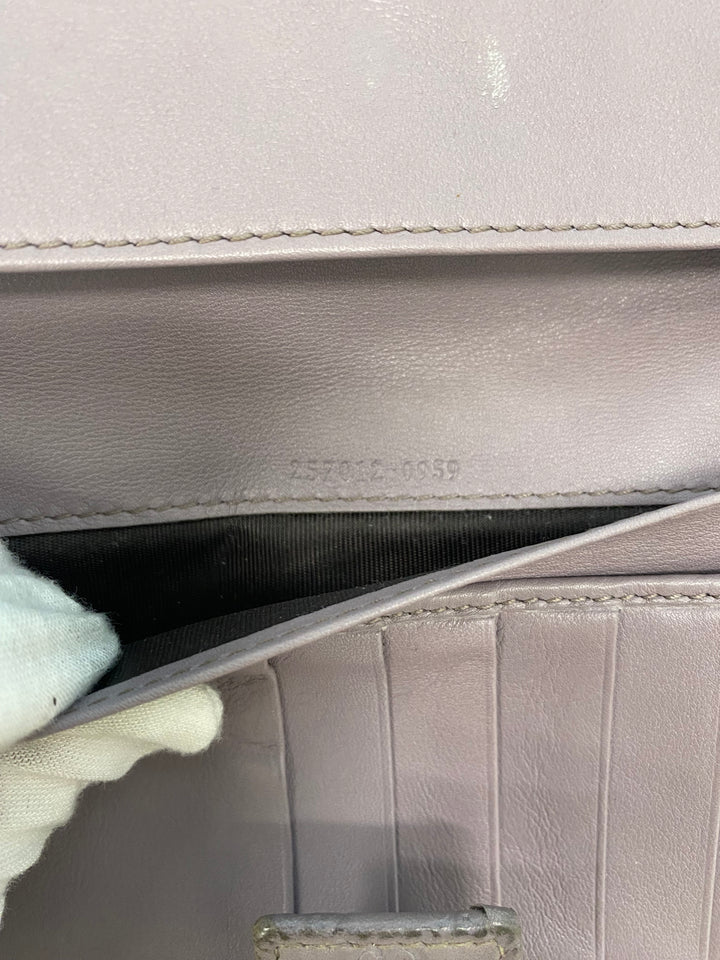 Gucci Grey Guccissima Long Wallet (5933)