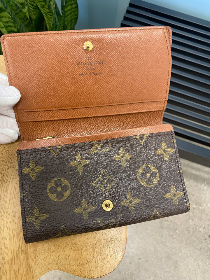 Louis Vuitton Monogram Porte Monniae Wallet (2487)