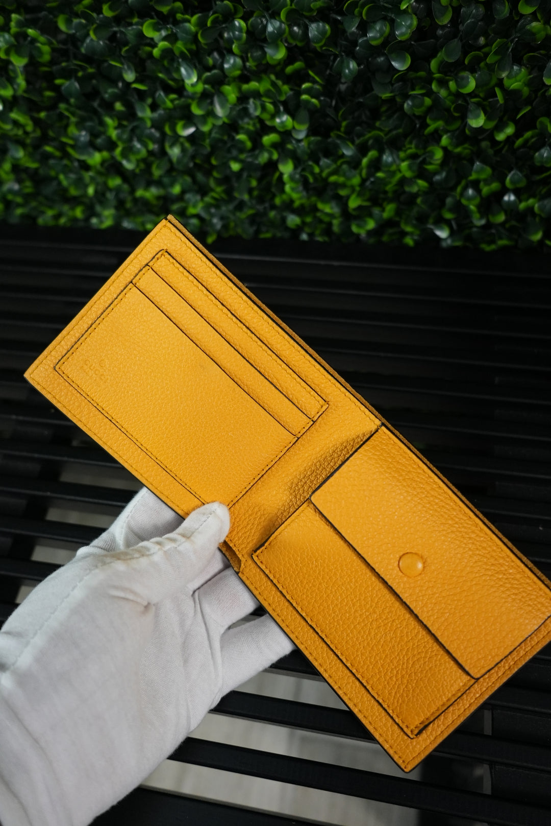 Gucci Yellow Billfold