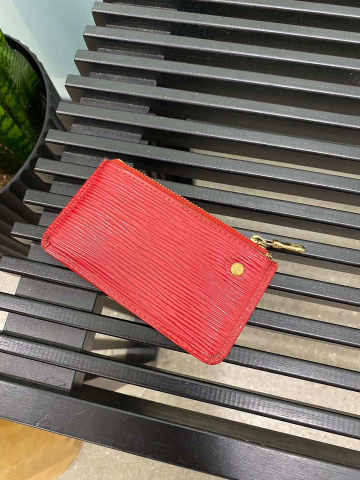 Louis Vuitton Red Epi Key Cles (0566)