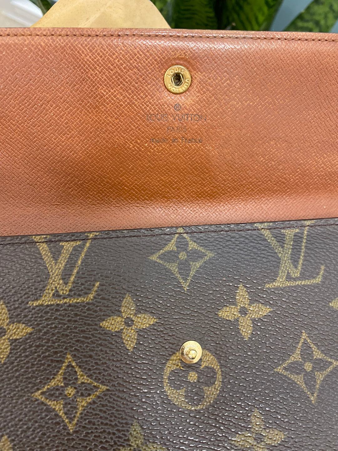Louis Vuitton Monogram International Long Wallet (6954)