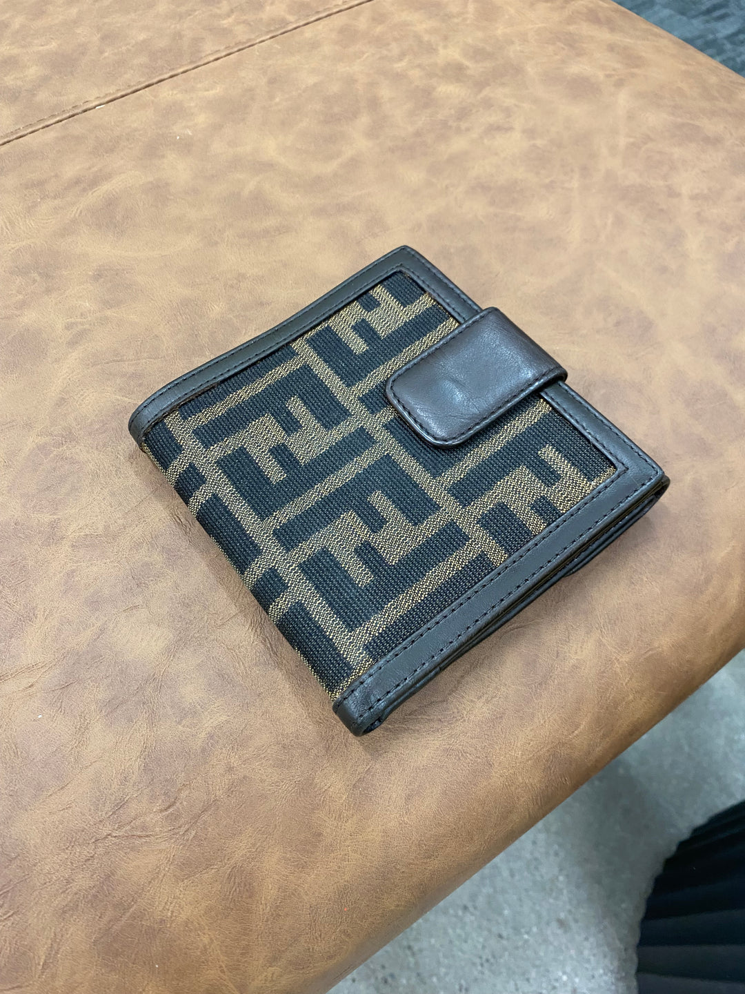 Fendi Zucca Compact Wallet (1224)