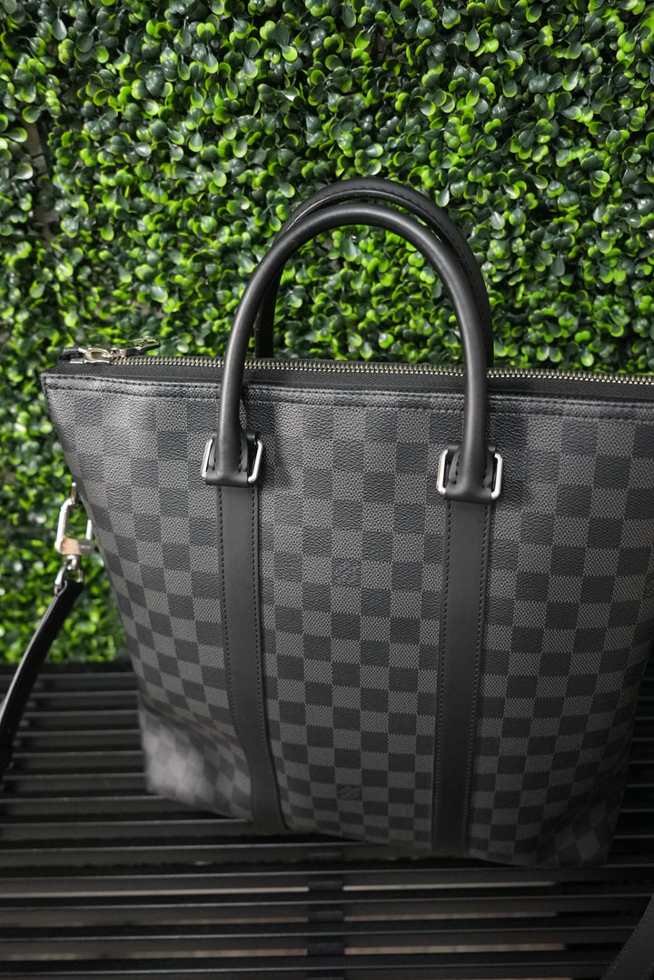 Louis Vuitton Graphite Anton Two-Way Tote