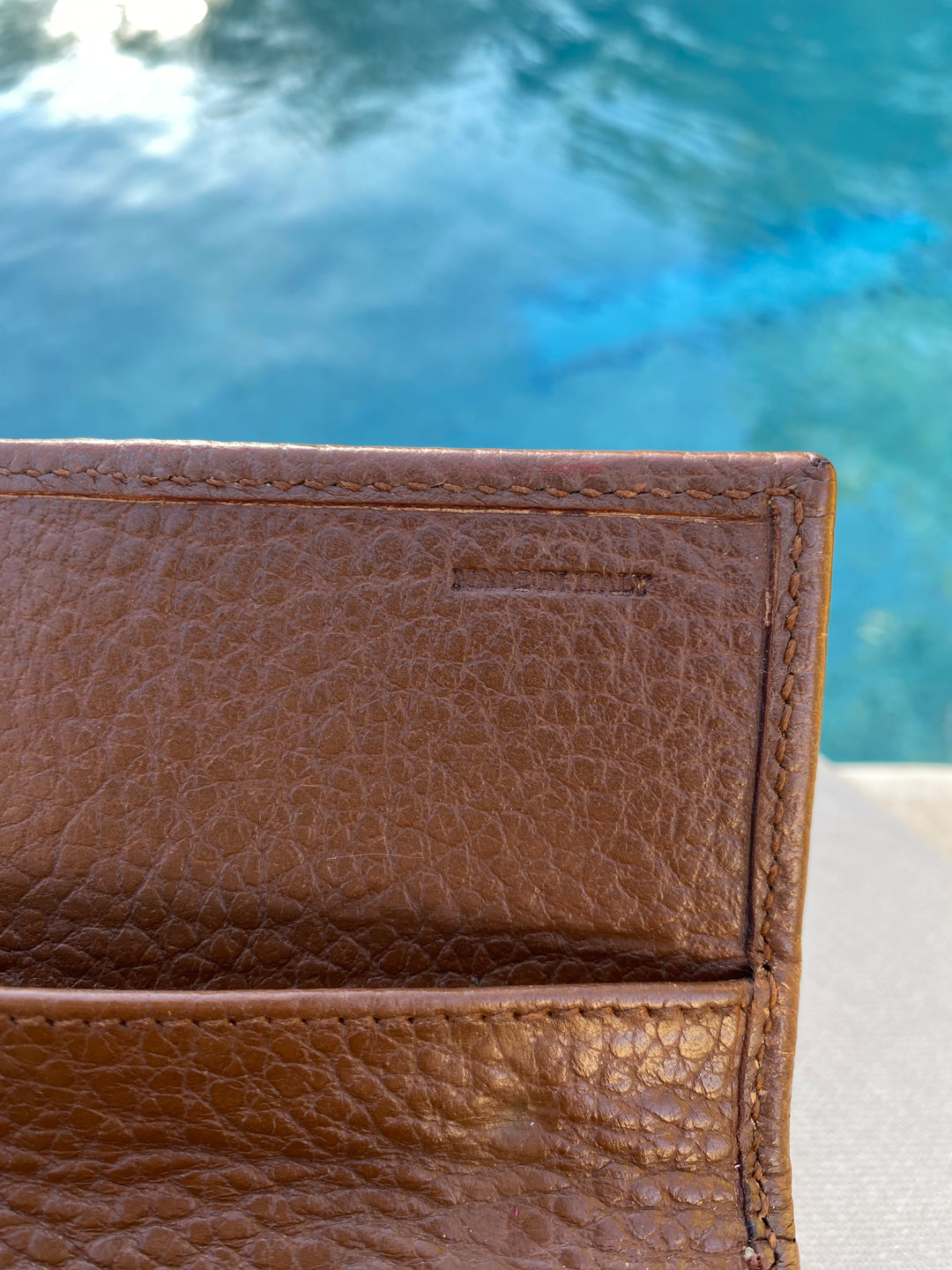 Burberry Vintage Leather Long Wallet (3325)