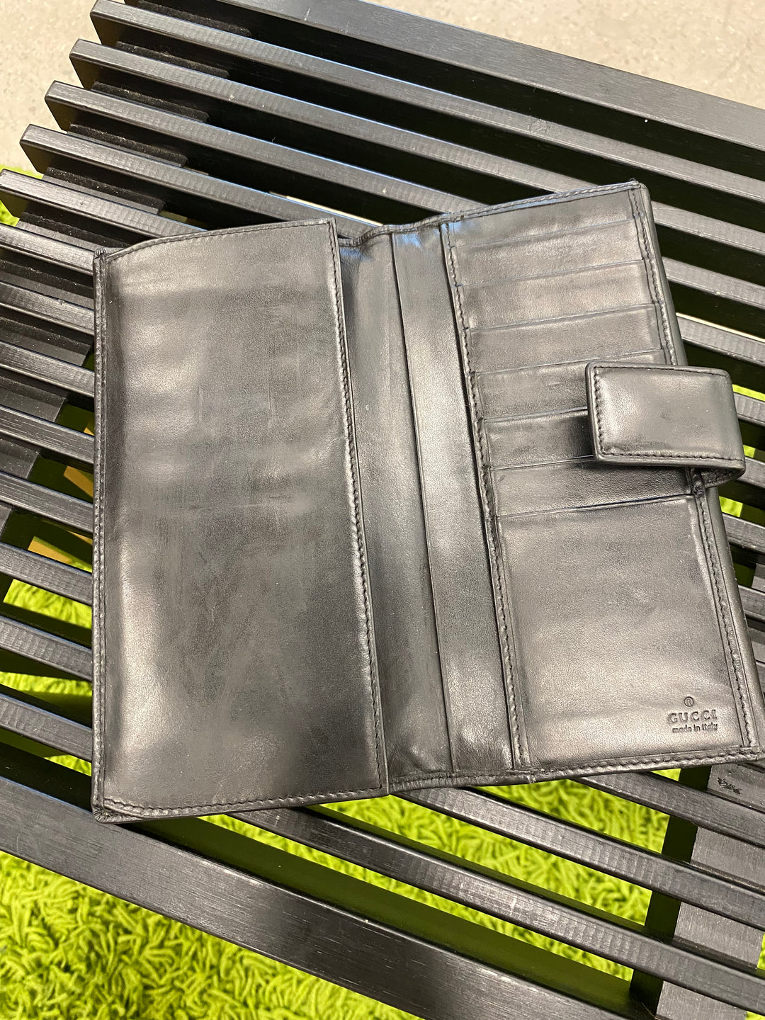 Gucci GG Canvas and Leather Long Wallet (4271)