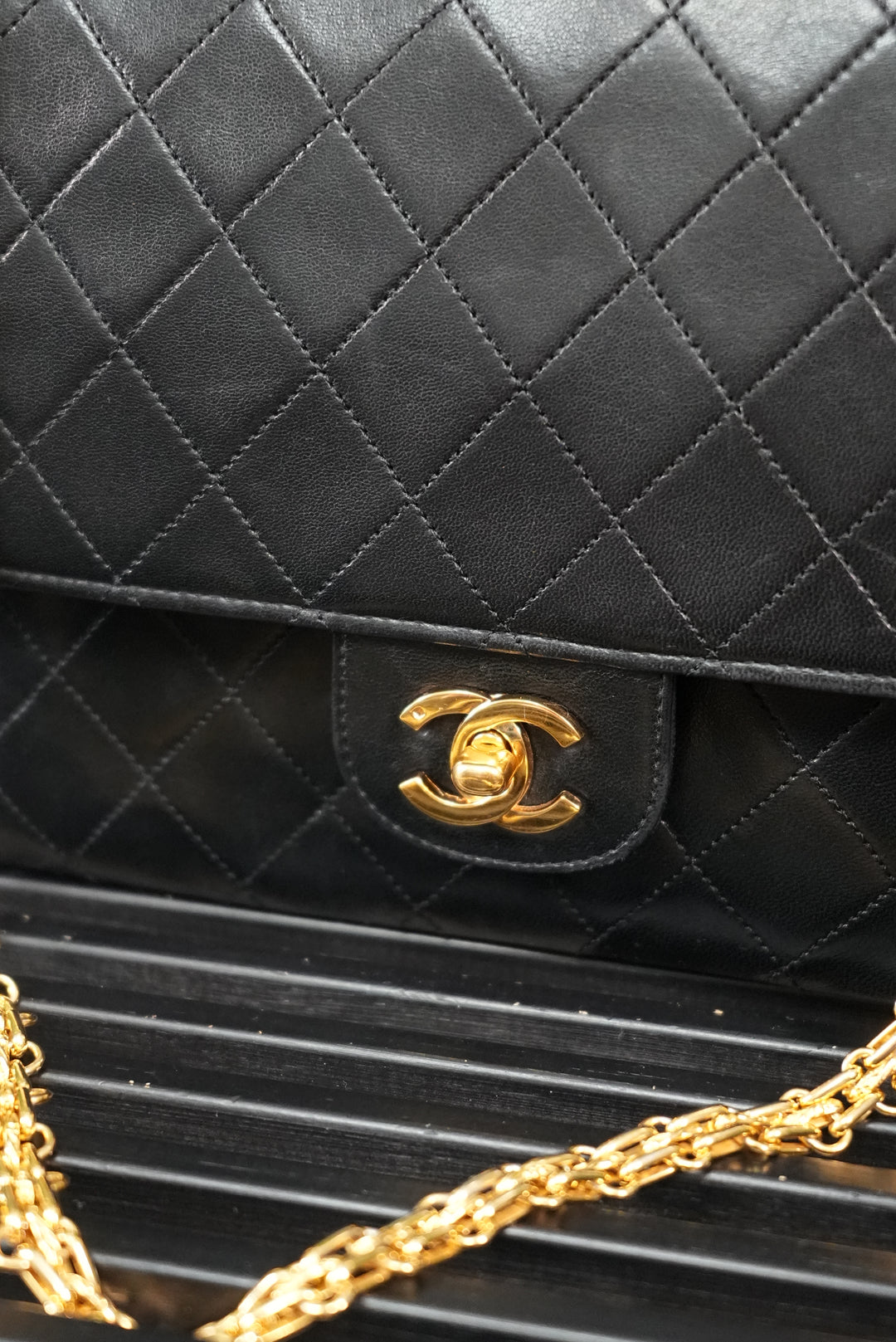 Chanel Lambskin Double Flap Series 0