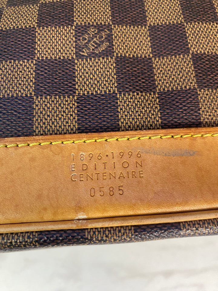 Louis Vuitton Damier Ebene Clipper Luggage Bag (4323)