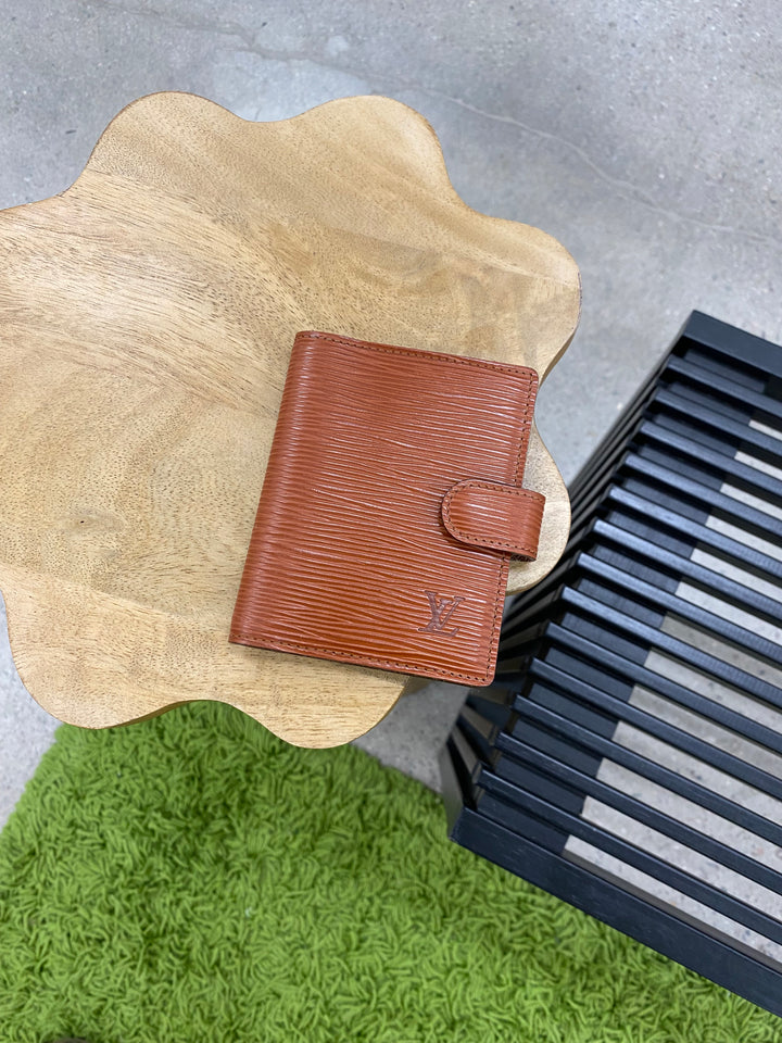 Louis Vuitton Brown Epi Compact Wallet (3800)