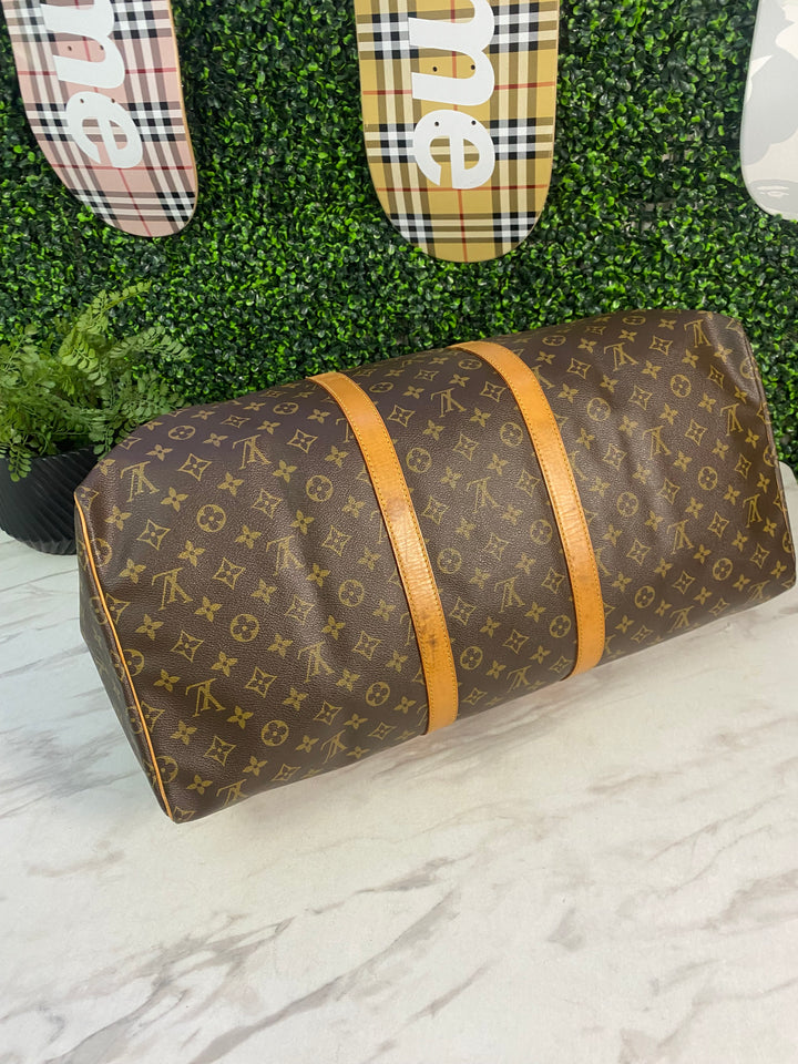 Louis Vuitton Monogram Keepall 55 (4189)