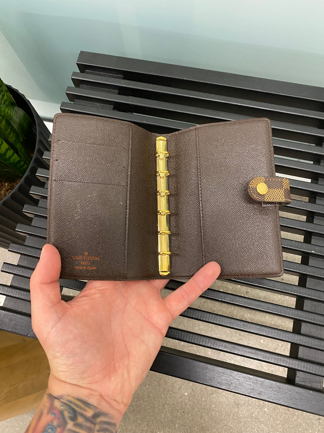 Louis Vuitton Damier Ebene Agenda PM (4113)