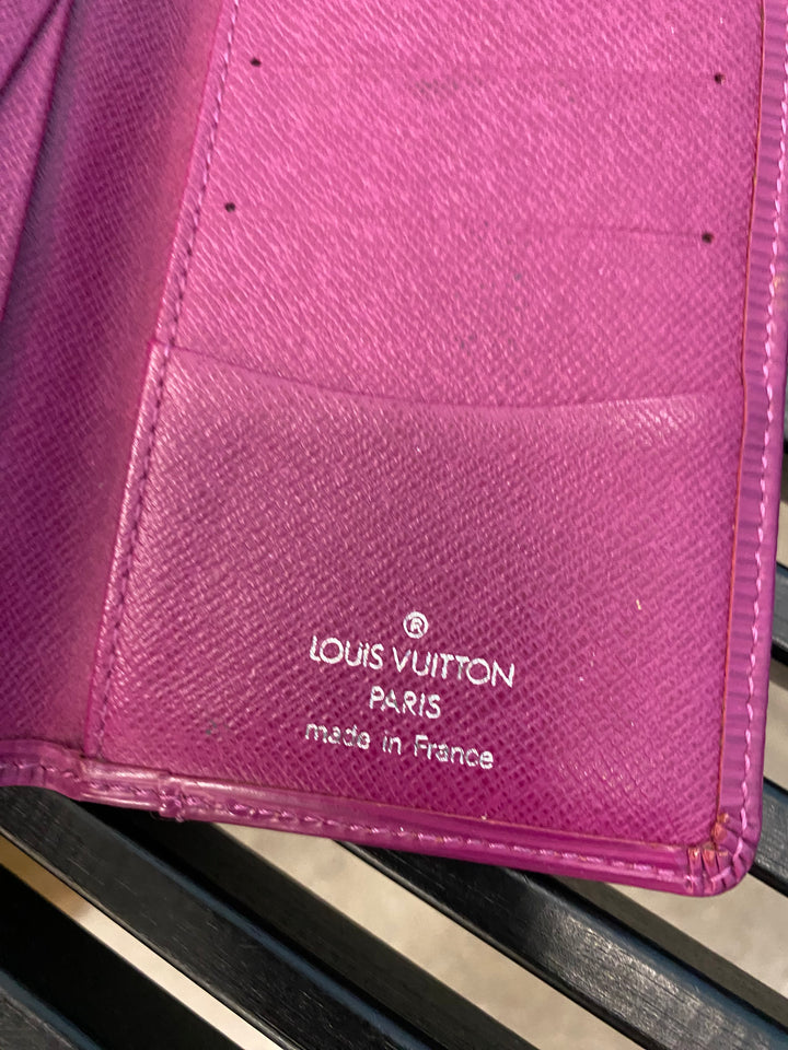 Louis Vuitton Fuchsia Epi Pocket Organizer (3520)
