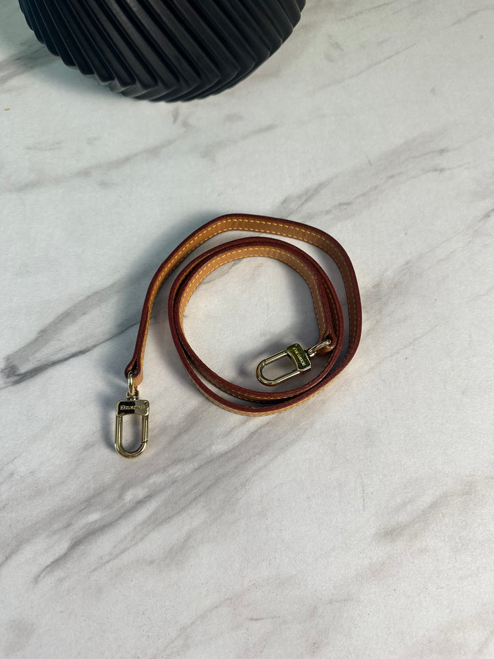 Louis Vuitton Vachetta Leather Shoulder Strap (5357)