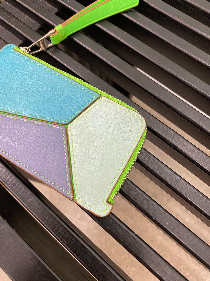 Loewe Tri Color Puzzle Coin/Card Case (5778)