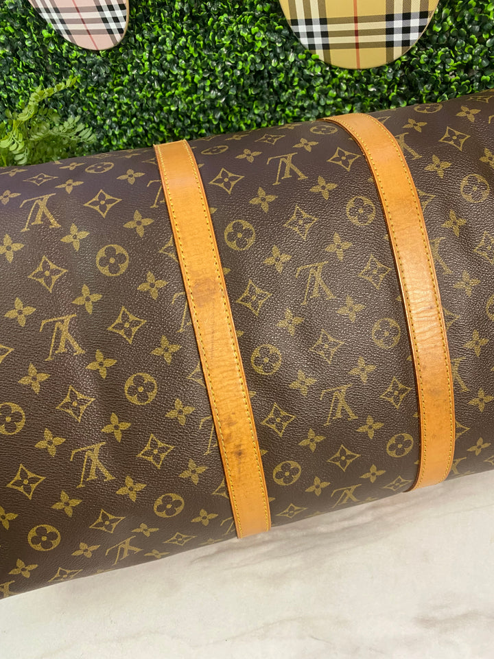 Louis Vuitton Monogram Keepall 55 (4189)