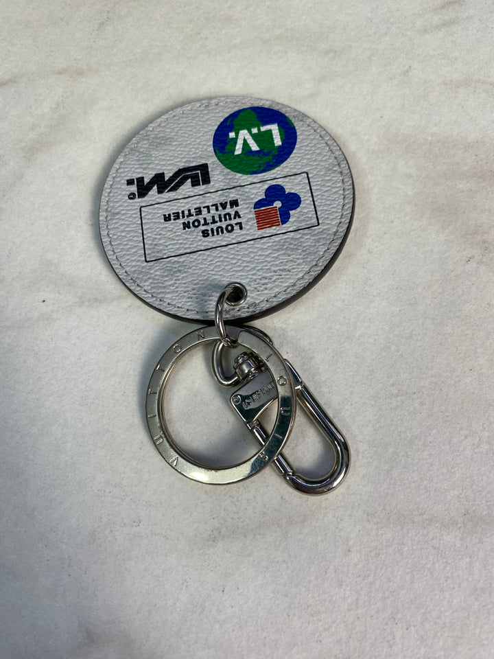Louis Vuitton Logo Story Keychain and Bag Charm (6947)