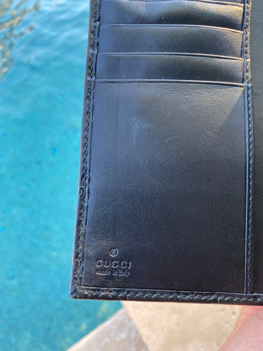 Gucci Black Guccissima Agenda PM (5081)