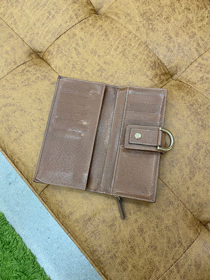 Gucci Interlocking GG Denim Long Wallet (3018)