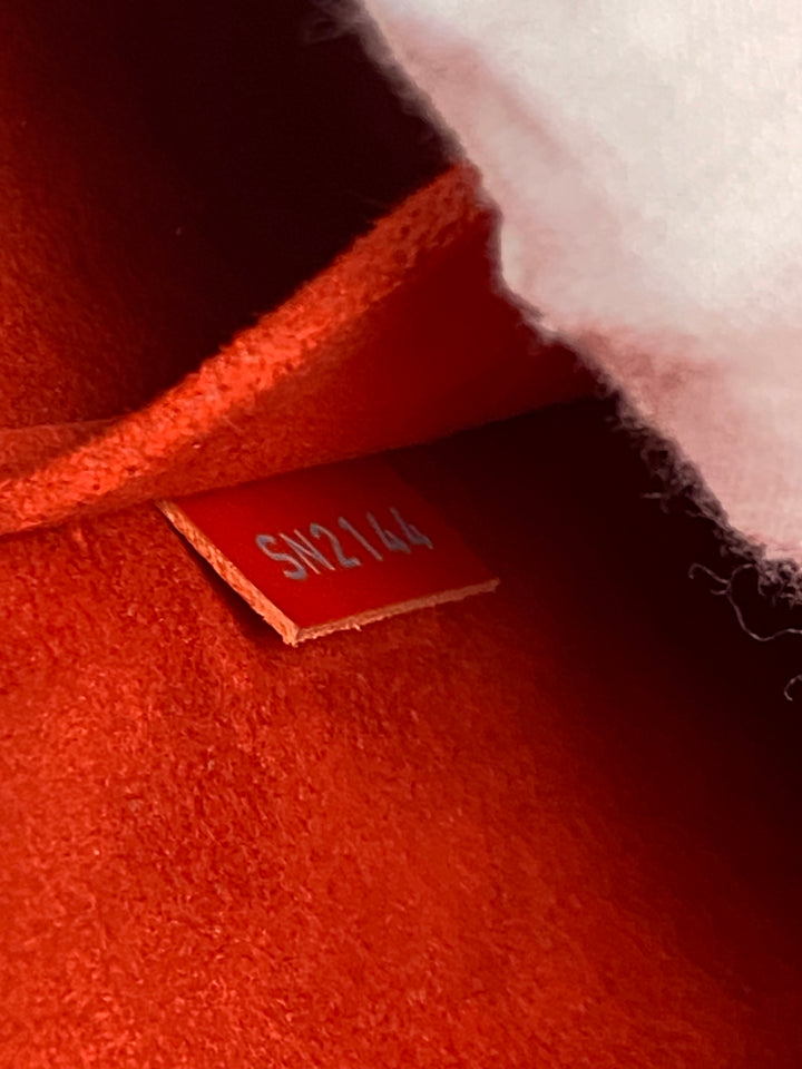 Louis Vuitton Red Epi Alma PM (7819)