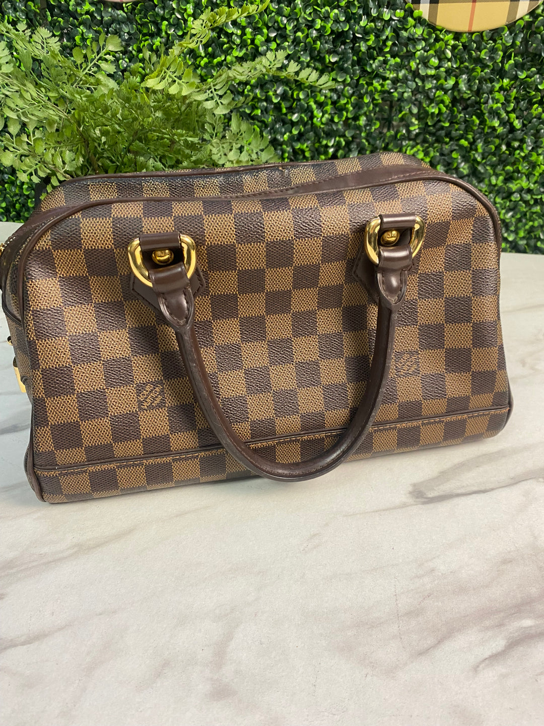 Louis Vuitton Damier Ebene Duomo Handbag (HP02)