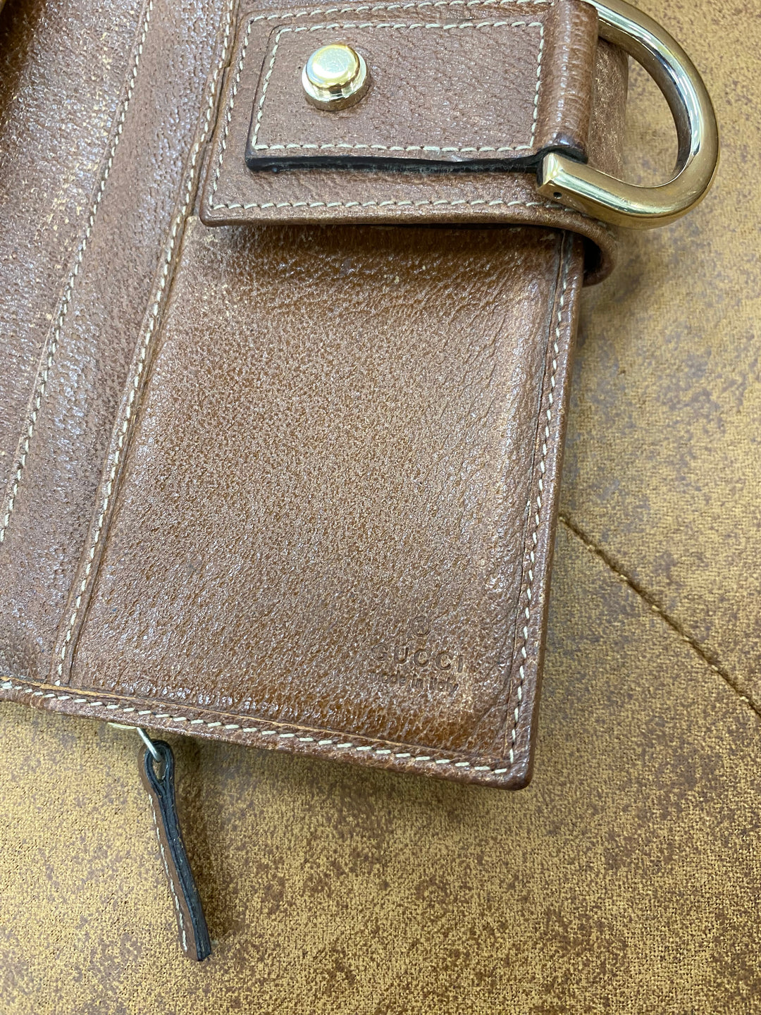 Gucci Interlocking GG Denim Long Wallet (3018)