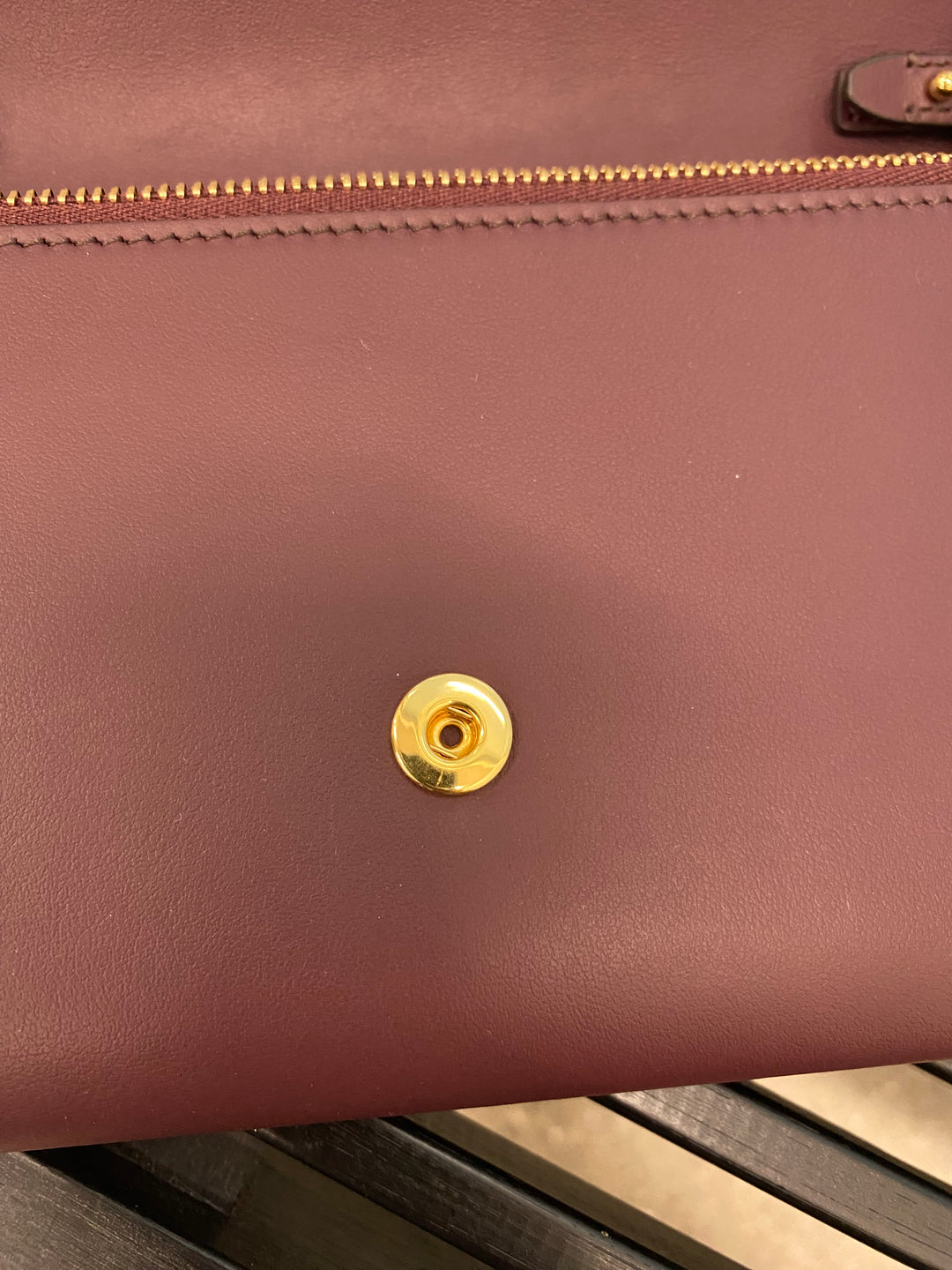 Burberry Leather Hazelmere Wallet on Chain (1010)