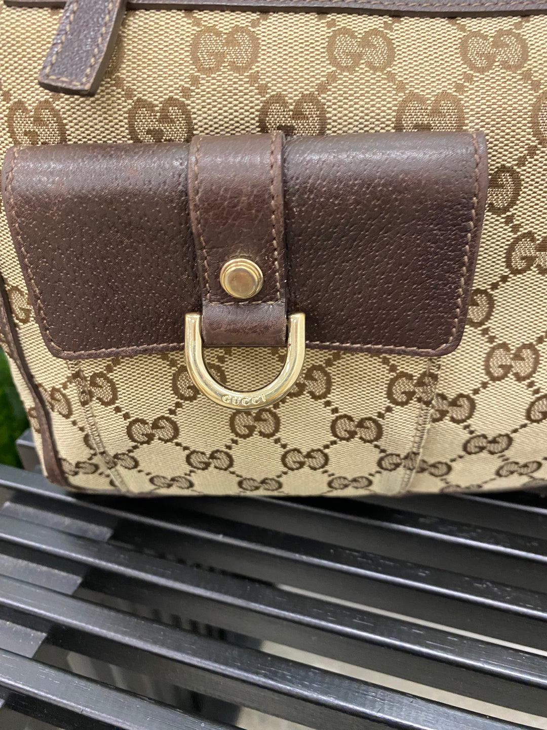 Gucci GG Canvas Handbag (2392)