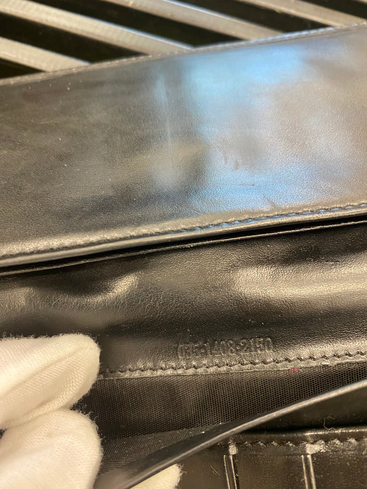 Gucci GG Canvas and Leather Long Wallet (4271)