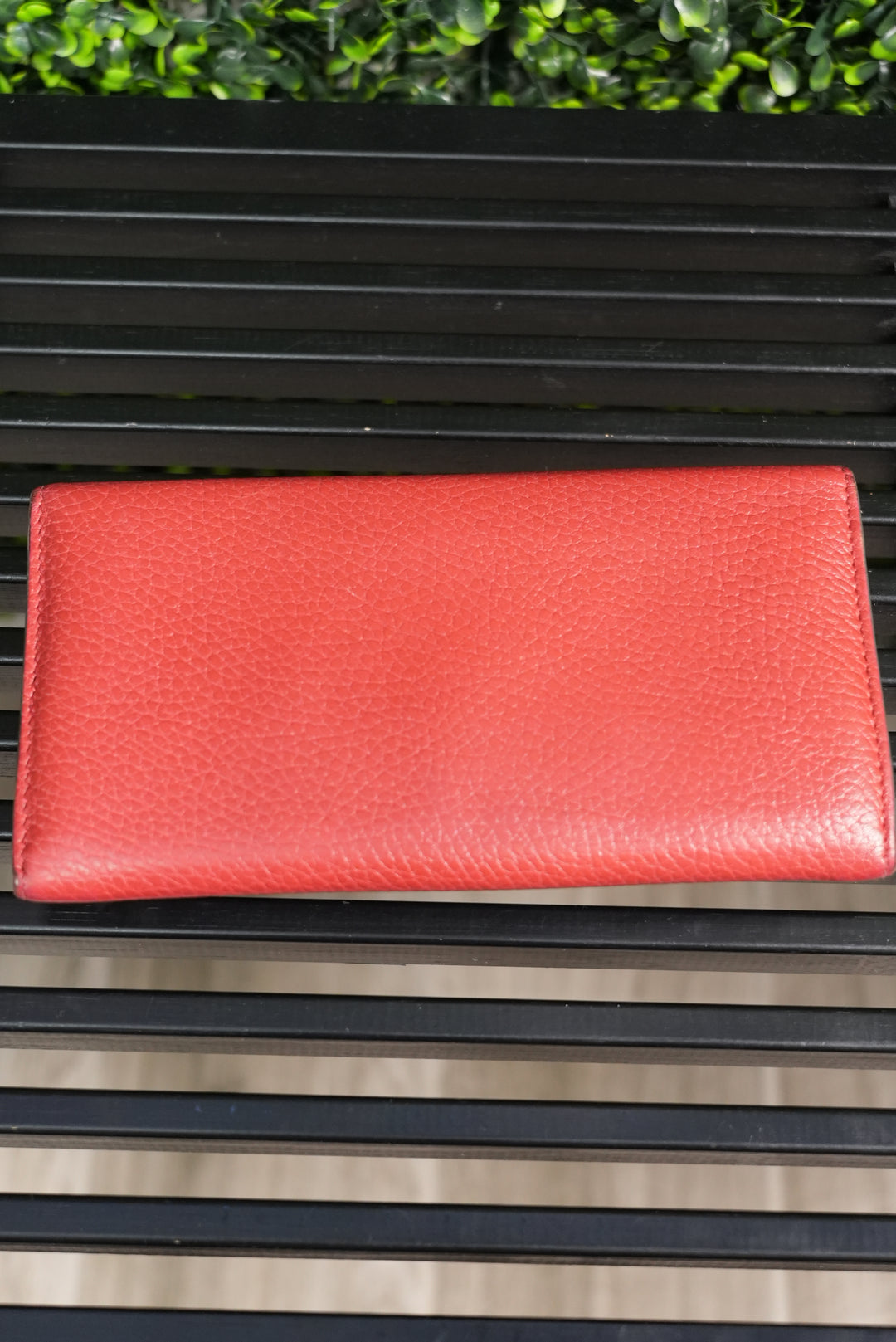 Gucci Red Long Wallet