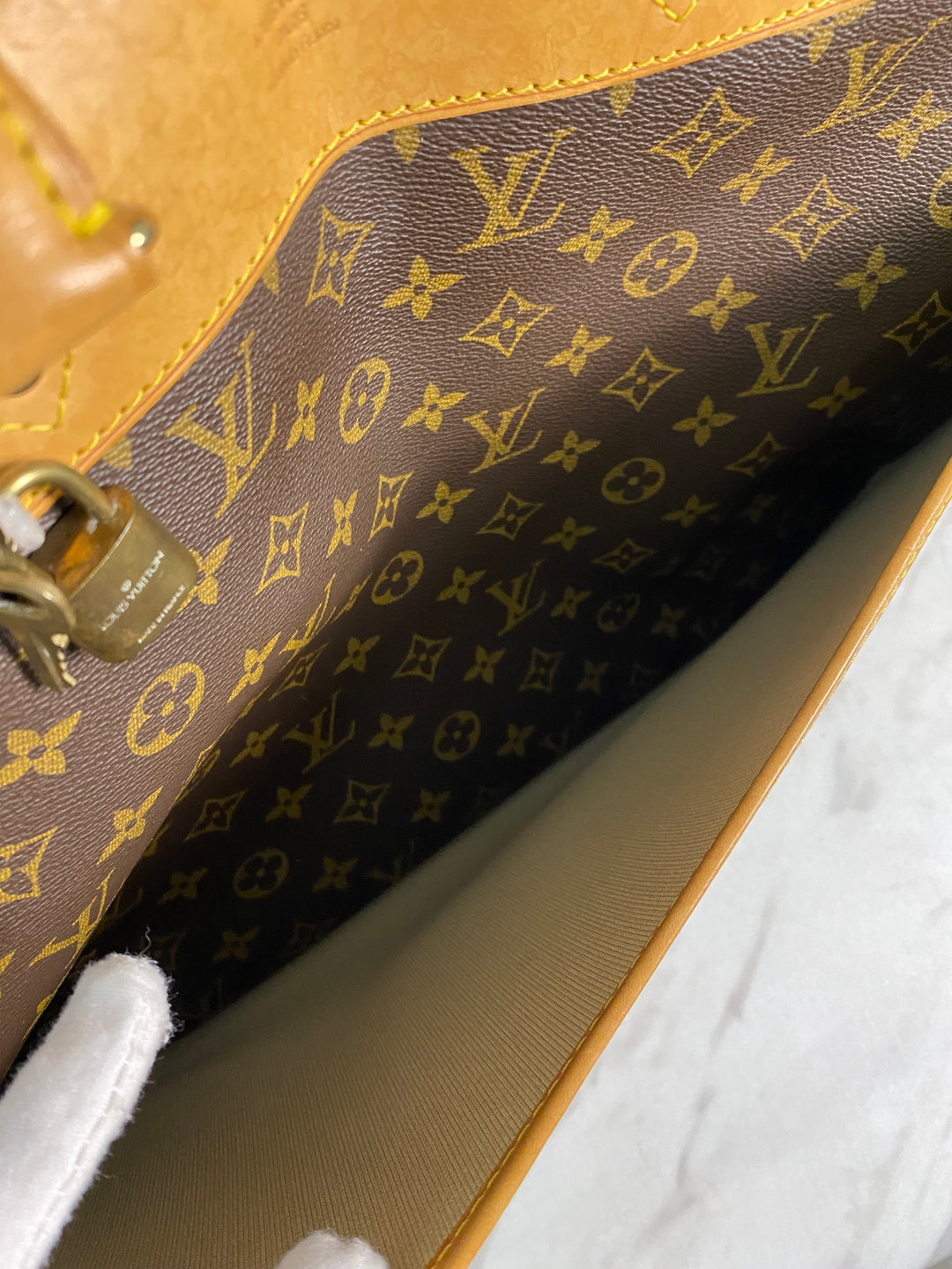 Louis Vuitton Monogram Alize Travel Bag (3903)