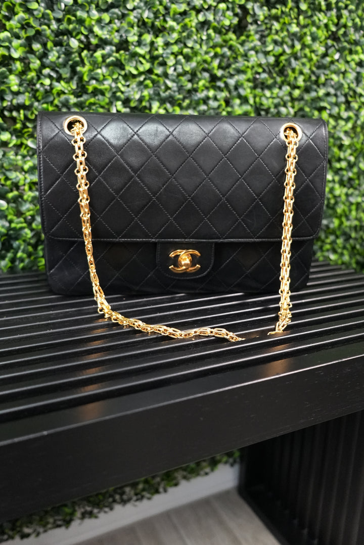 Chanel Lambskin Double Flap Series 0