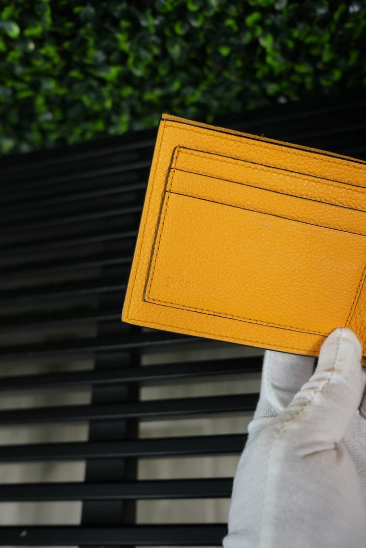 Gucci Yellow Billfold