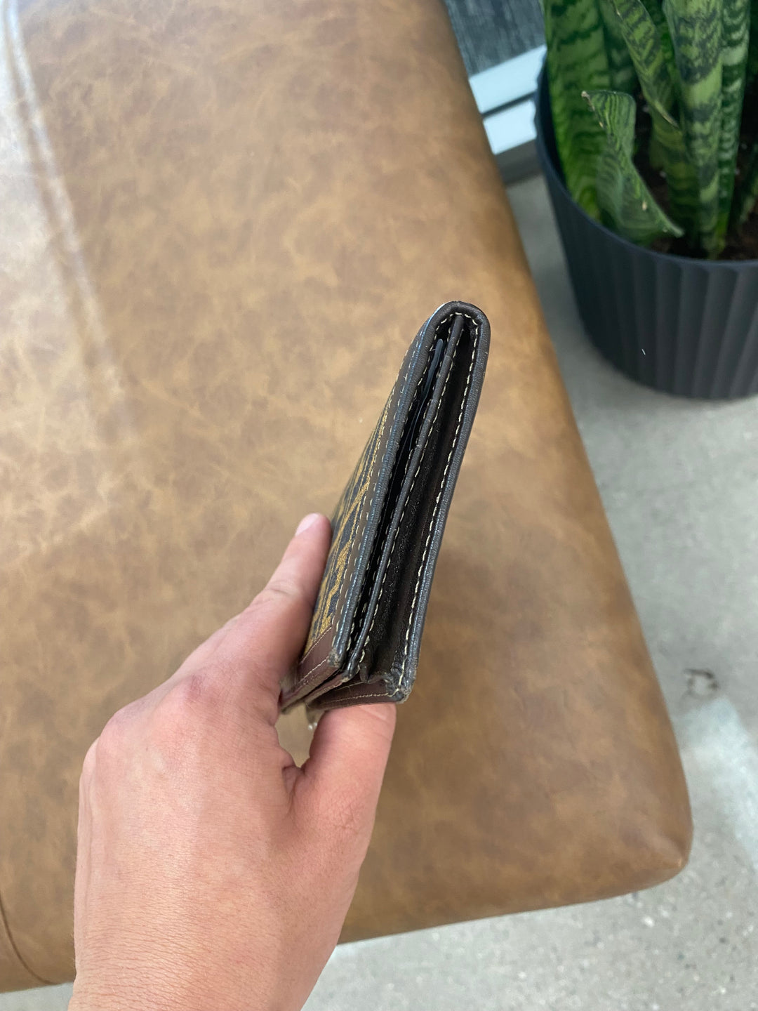 Fendi Zucca Long Flap Wallet (7145)