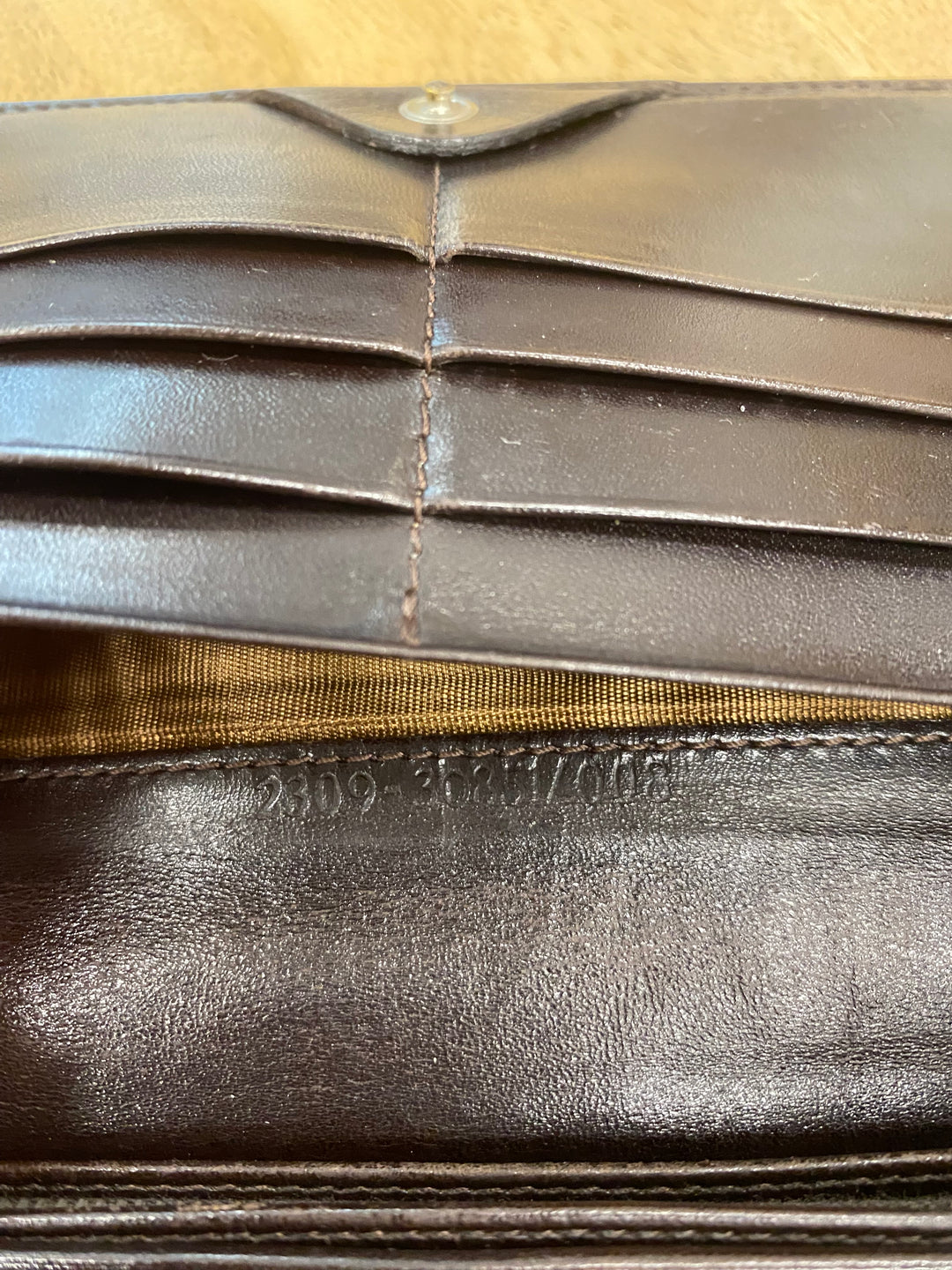 Fendi Zucca Long Flap Wallet (1213)