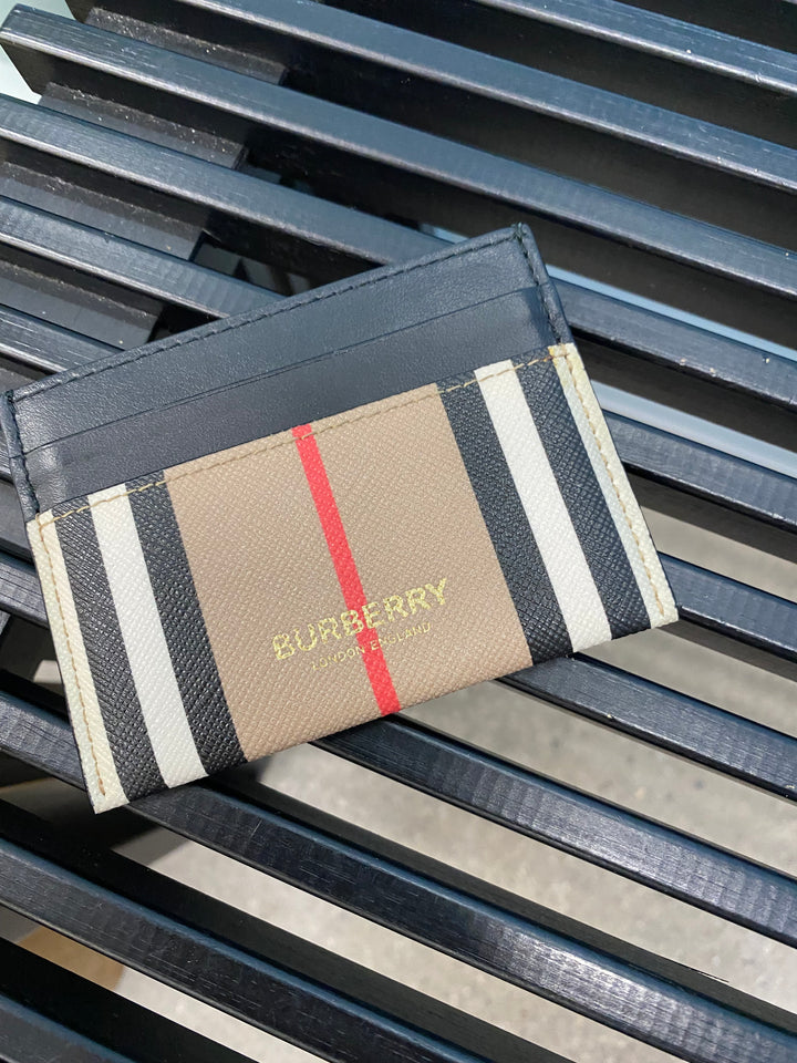 Burberry Striped Card Holder (8378)
