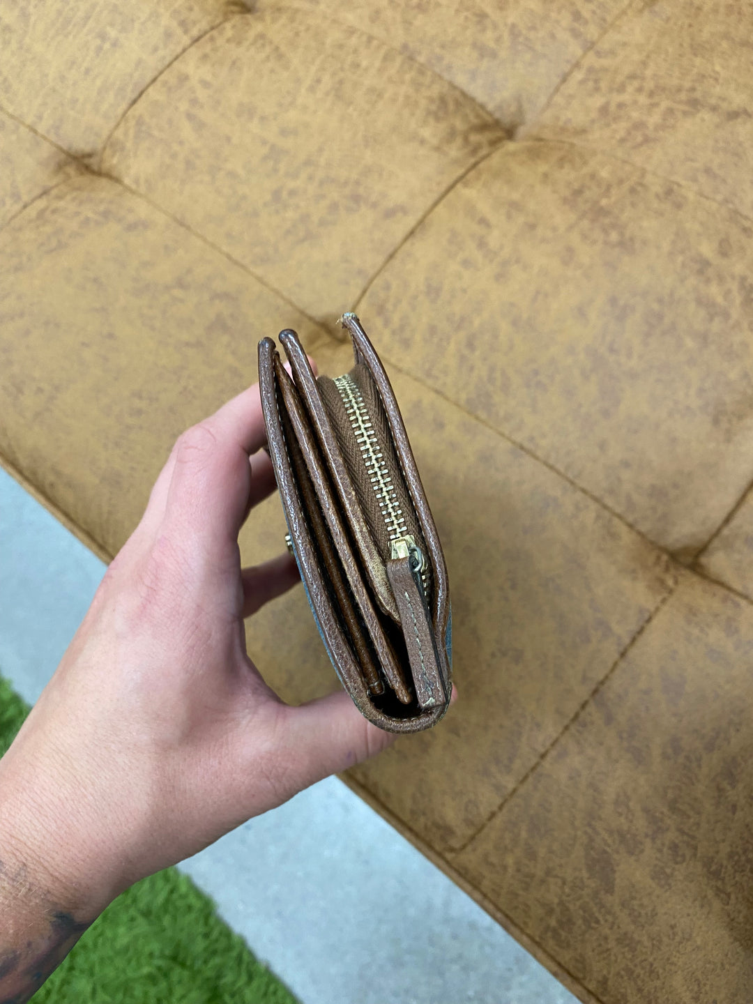 Gucci Interlocking GG Denim Long Wallet (3018)