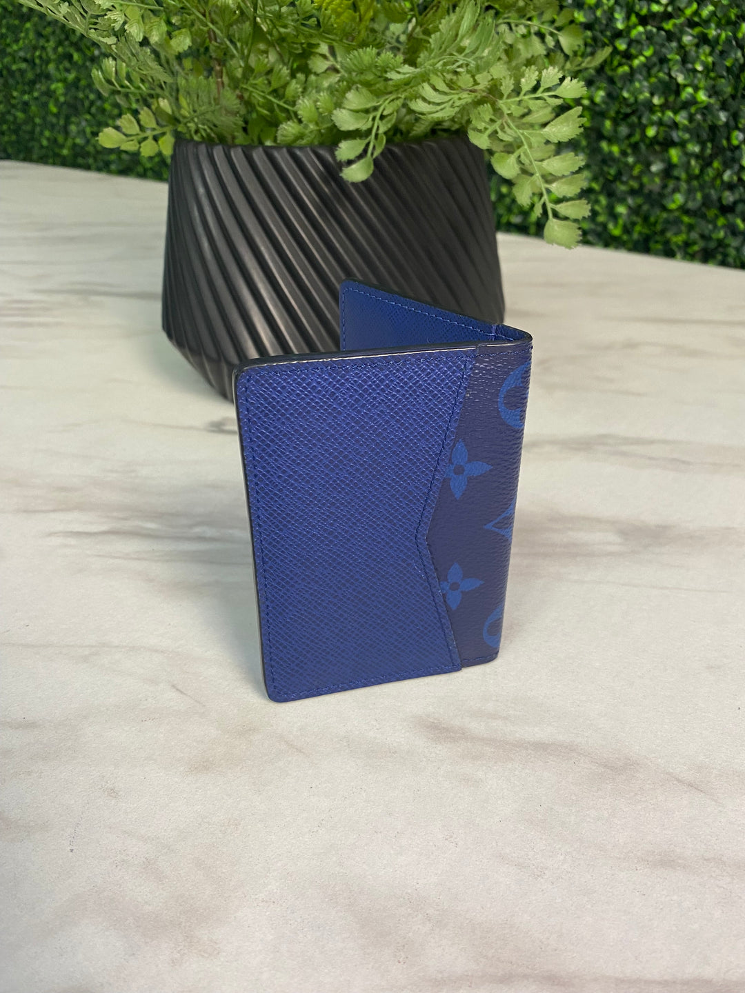 Louis Vuitton Cobalt Taigarama Pocket Organizer (7191)