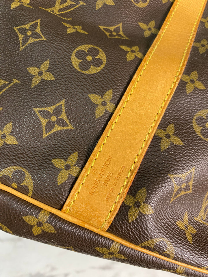 Louis Vuitton Monogram Keepall Bandouliere 60 (0647)