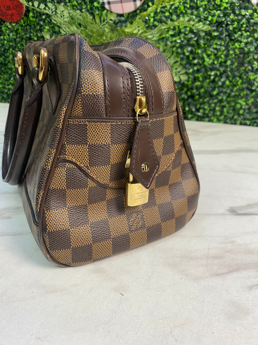 Louis Vuitton Damier Ebene Duomo Handbag (HP02)