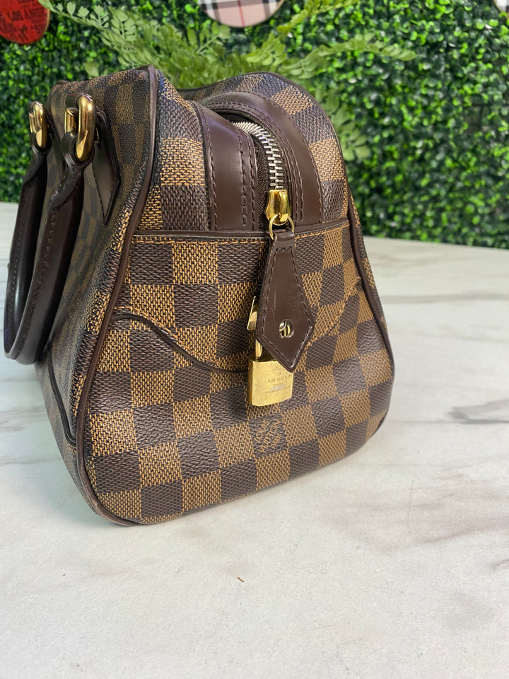 Louis Vuitton Damier Ebene Duomo Handbag (HP02)