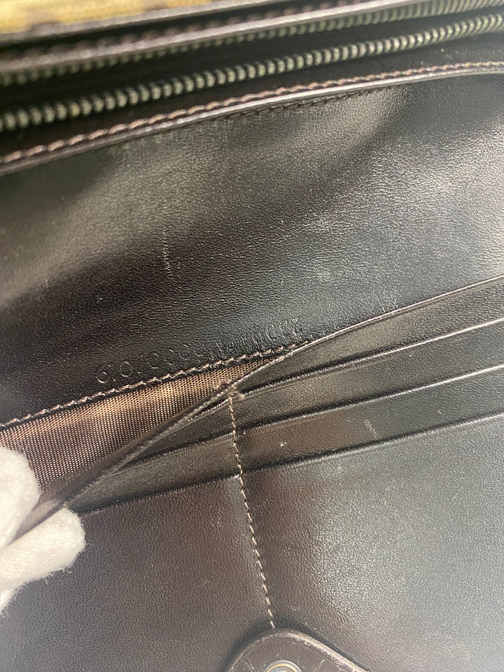 Fendi Zucchino Canvas Long Wallet (4132)