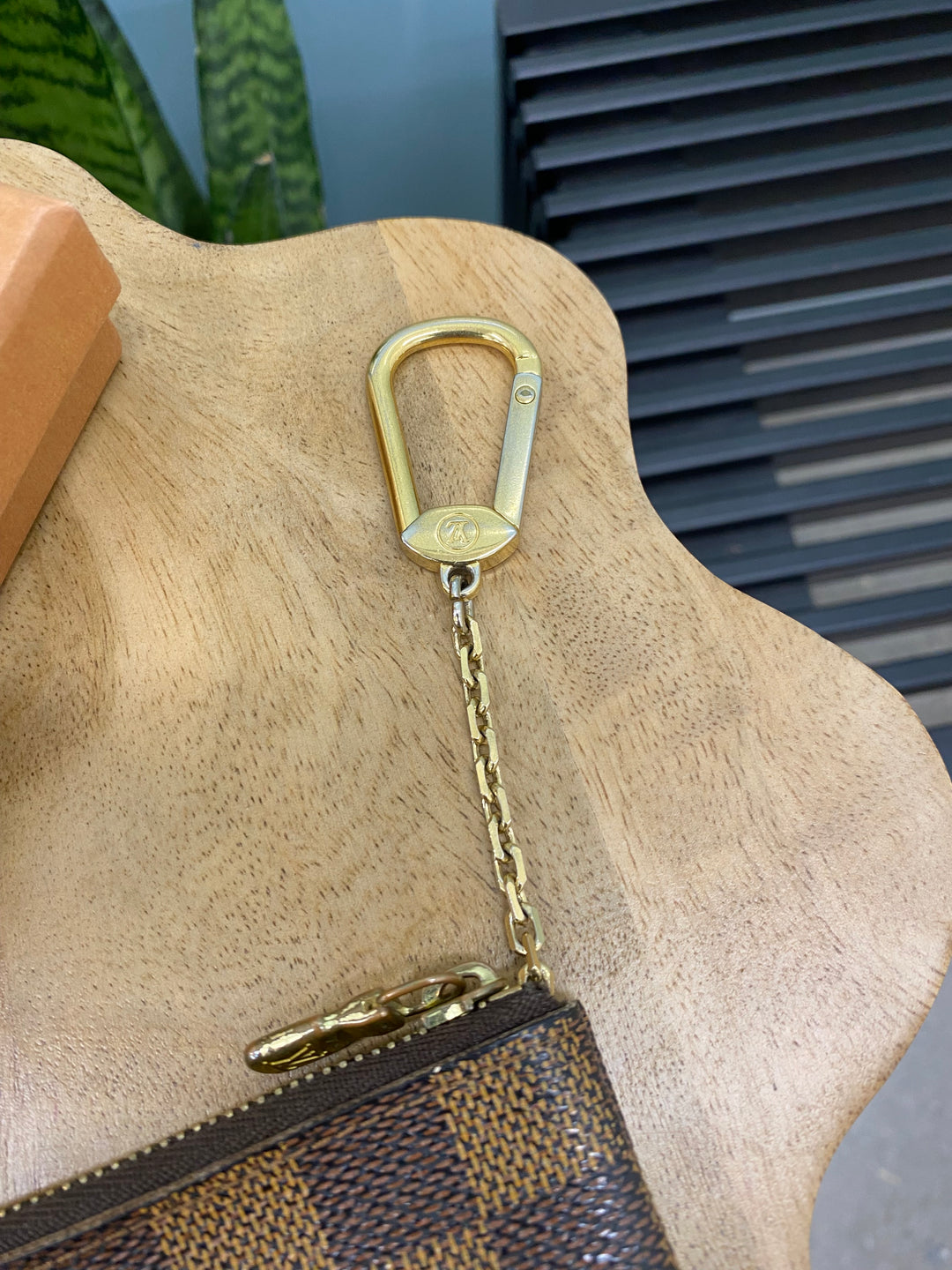Louis Vuitton Damier Ebene Key Cles (0683)