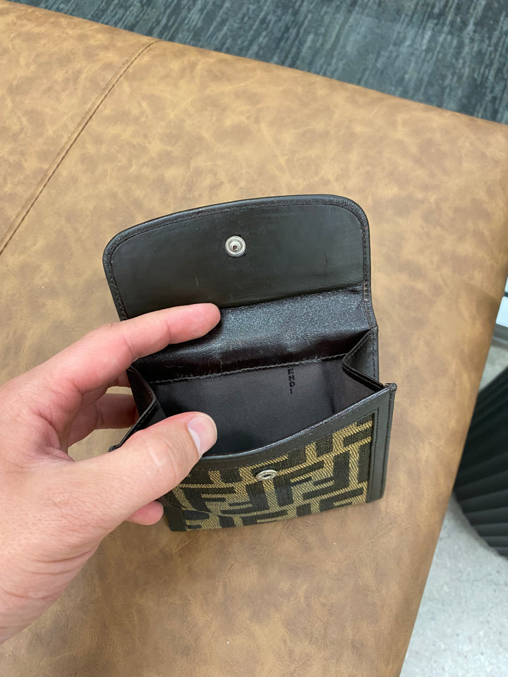 Fendi Zucca Compact Wallet (1224)