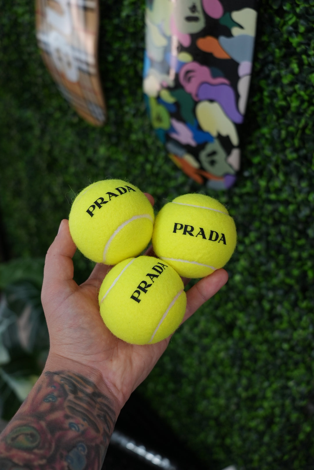 Prada Tennis Balls (Brand New)