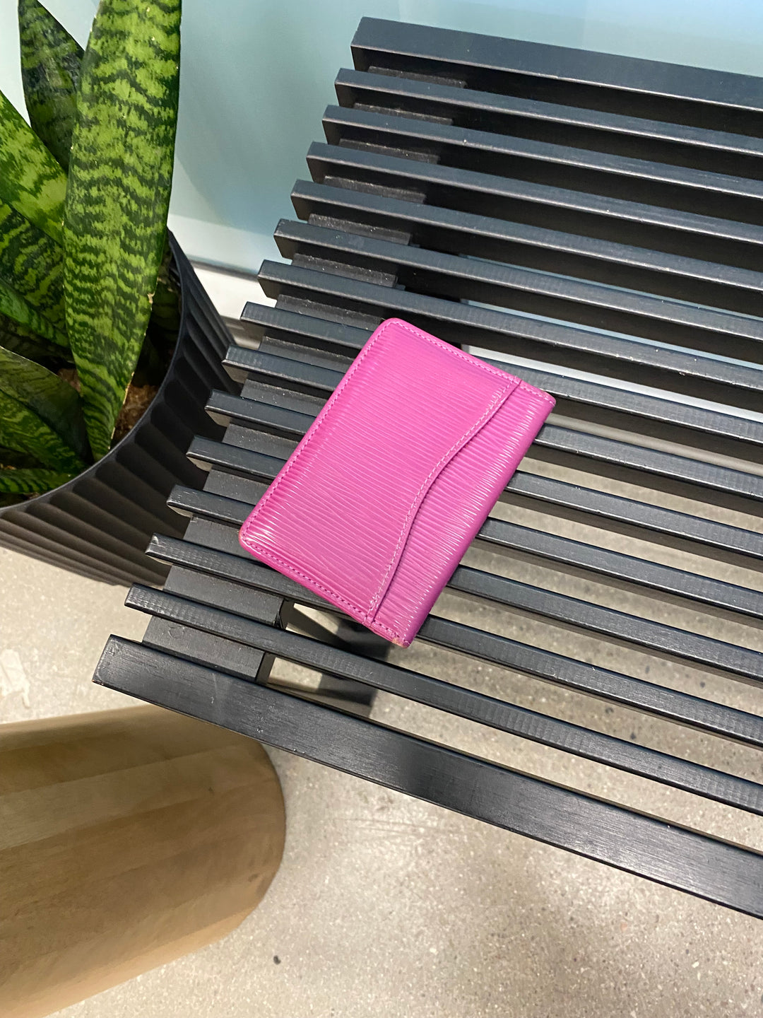 Louis Vuitton Fuchsia Epi Pocket Organizer (3520)